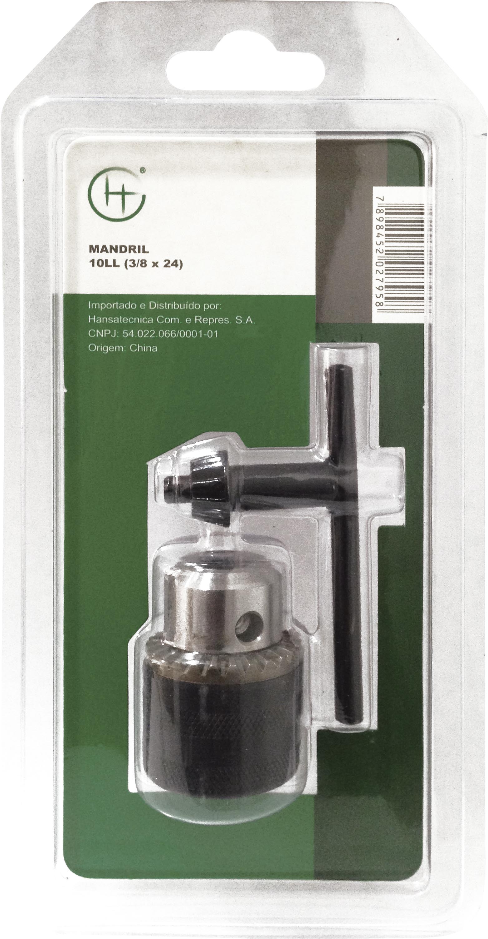 Mandril Furadeira Manual  1,5 - 13 MM ENCAIXE ROSCA 1/2 X 20 HT